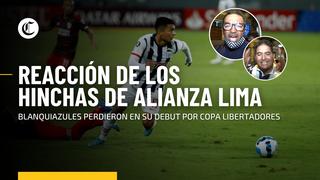 Alianza Lima 0 - 1 River Plate: así fue la reacción de los hinchas tras la derrota en el debut de la Copa Libertadores