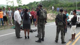 San Martín: soldado que retornaba del Vraem murió en accidente