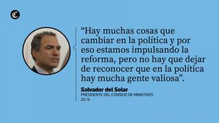 Estas son las frases políticas más resaltantes de la semana