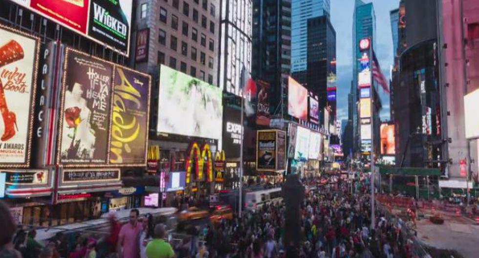 Conoce los Estados Unidos en cámara rápida. (Foto: Captura)