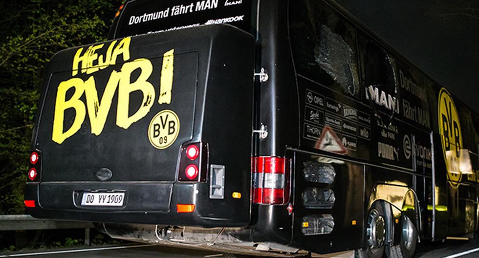 Borussia Dortmund y el ataque que sufrió en su bus fue calificado de terrorista y ya hay un sospechoso capturado. (Foto: Getty Images)
