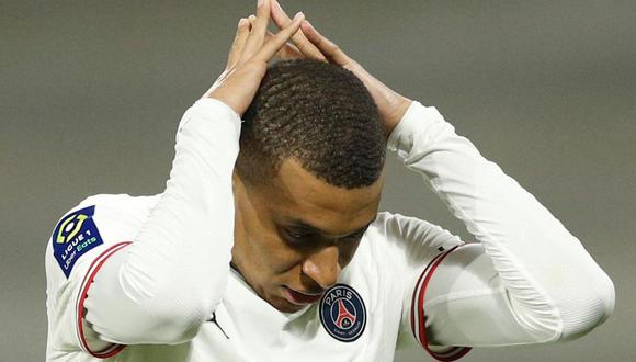 Kylian Mbappé es duda para el último partido de PSG. (Foto: EFE)