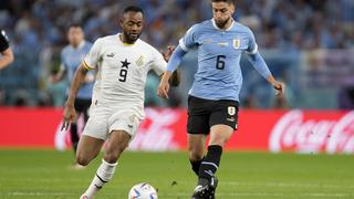 Preocupación ‘celeste’: la lesión de Rodrigo Bentancur durante Uruguay vs. Ghana | FOTO
