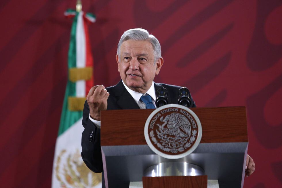 AMLO no aceptó la ayuda militar ofrecida por Trump. (EFE/ Sáshenka Gutiérrez).