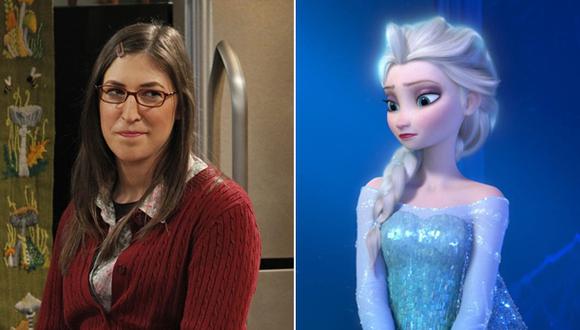 Amy de "The Big Bang Theory" y sus razones para odiar "Frozen"
