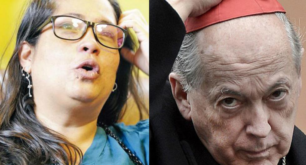 Katia Palma rechazó declaraciones del Cardenal Juan Luis Cipriani sobre el abuso a la mujer. (Foto: Difusión)