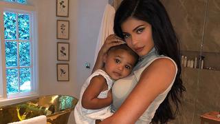 Kylie Jenner y Stormi: así fue el detrás de cámaras de su sesión a distancia para Vogue