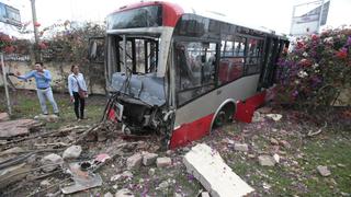 Corredor rojo: Pro Transporte se pronuncia por choque de bus contra iglesia