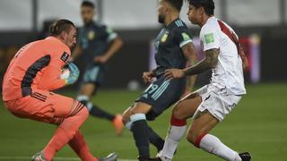 Perú vs. Argentina: ¿Cómo fue el partido de Gianluca Lapadula?