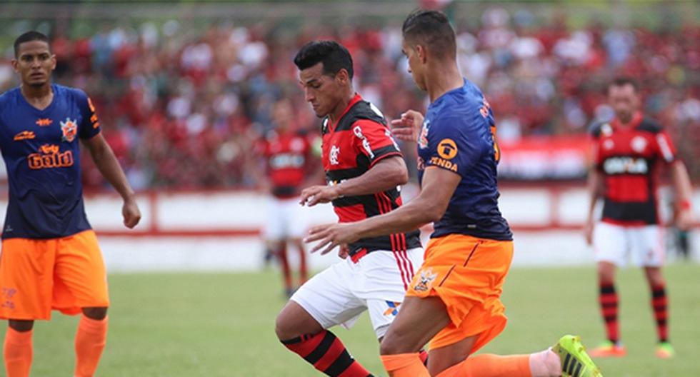 Miguel Trauco lidera la tabla de asistidores en la presente temporada del Flamengo con 3 asistencias, sumada a la que hizo ante Nova Iguacu por el Torneo Carioca. (Foto: Flamengo)