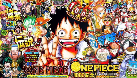 Portada de la revista Weekly Shonen Jump en la que se publica el próximo capítulo de "One Piece". (Foto: Shueisha)