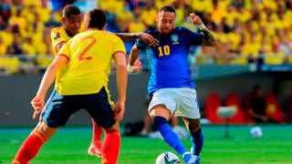 Se dieron la mano: Colombia y Brasil igualaron sin goles por las Eliminatorias