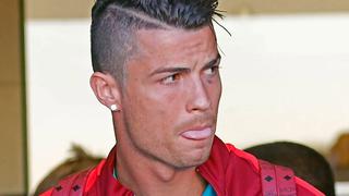 Cristiano Ronaldo llegó a Portugal con rostro de tristeza