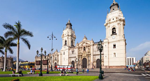 Conocido como el Damero de Pizarro por el trazo de sus calles, el centro capitalino narra años de historia.(Foto: Shutterstock)