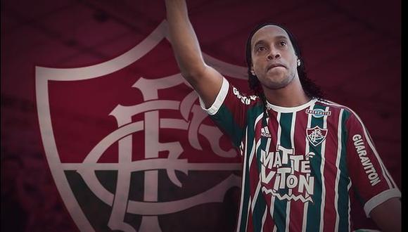 Ronaldinho dejó Fluminense dos meses después de ser fichado