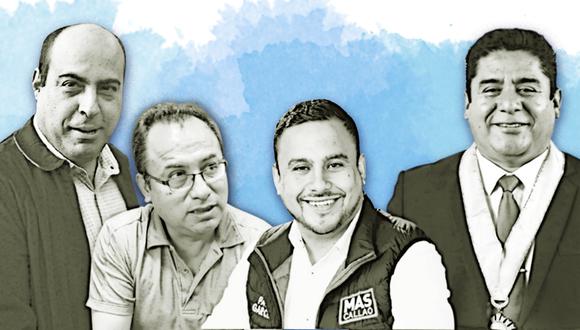 Pedro Spadaro, Carlos Cox, Paul García y Daniel Malpartida son los principales candidatos para reemplazar a Pedro López en la Municipalidad Provincial del Callao.