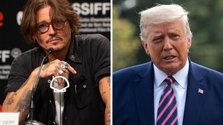 Johnny Depp dice que Donald Trump le hace reír: “Es buena comedia, comedia de terror” 