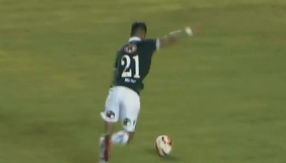 Melgar recibió golazo de fuera del área en Copa Libertadores. (Foto: Captura)