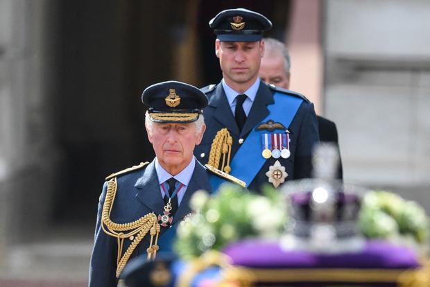 Prince William is next in the line of succession.  (DANIEL LEAL / POOL / AFP).
