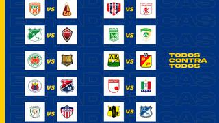 Liga BetPlay 2022 - Clasificados a los cuadrangulares