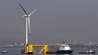 La energía eólica también flota en el mar