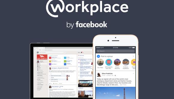 Workplace de Facebook está posicionada entre las mejores aplicaciones colaborativas para negocios. (Foto: Facebook)