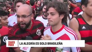 Copa Libertadores: la fiesta pacífica de los hinchas de River y Flamengo