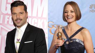 Ricky Martin felicita discurso de Jodie Foster en los Globo de Oro