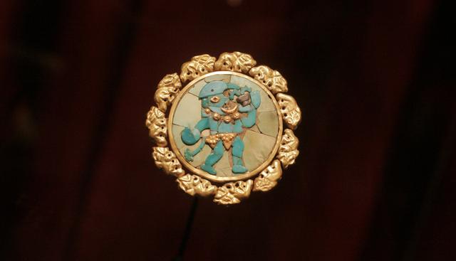 Casi todas las piezas con las que fue enterrado en gobernante moche, fueron halladas intactas. (Foto: GEC)