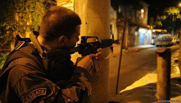 La policía en Brasil mata a seis personas por día