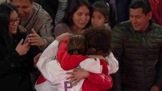 Lima 2019: el tierno abrazo de Alexandra Grande con su madre tras ganar la medalla de oro | VIDEO