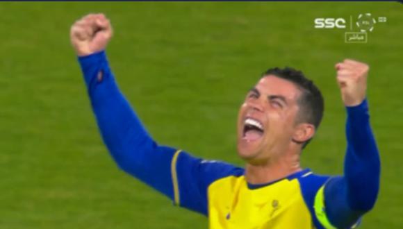 Goles de Cristiano Ronaldo en Al Nassr vs. Al Wehda | Foto: captura