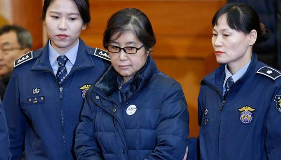 Choi Soon-sil es conocida como la "Rasputina" surcoreana. (Foto: AFP)