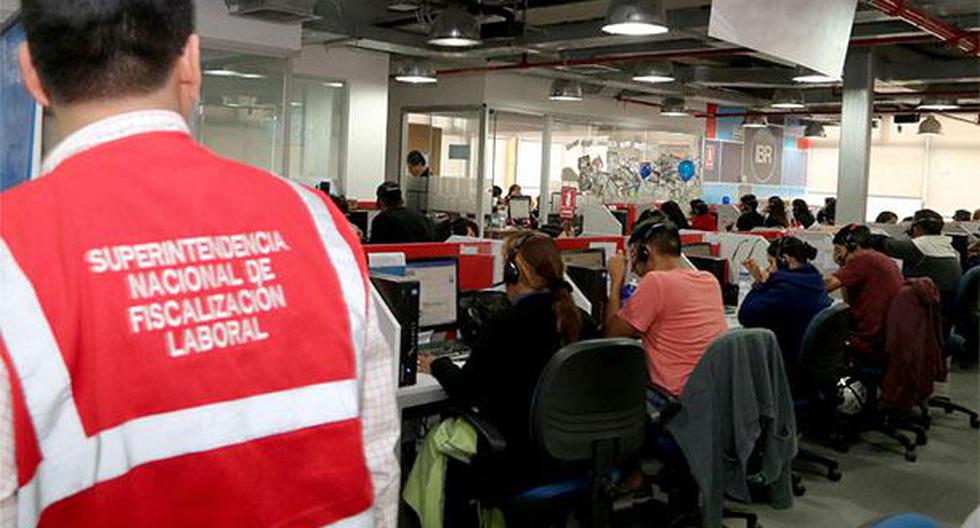 Informalidad laboral fue detectada durante un operativo inopinado en ocho ‘call centers’ del Cercado de Lima. (Foto: Difusión)
