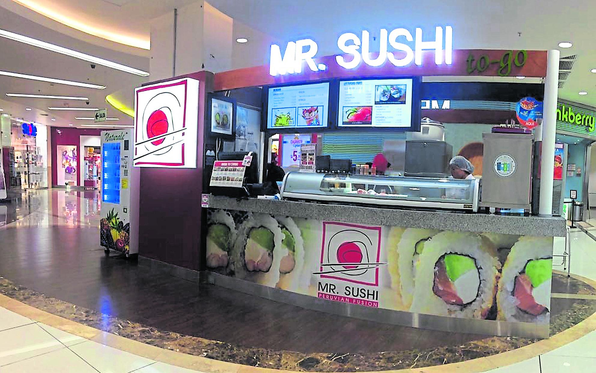 Explorarán  opciones de llevar Mr. Sushi a Chile, Colombia y México. (Foto: Mr. Sushi)
