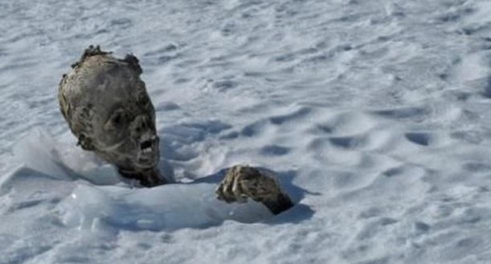Encuentran otro cuerpo momificado en el volcán mexicano Pico de Orizaba. (Foto: Difusión)