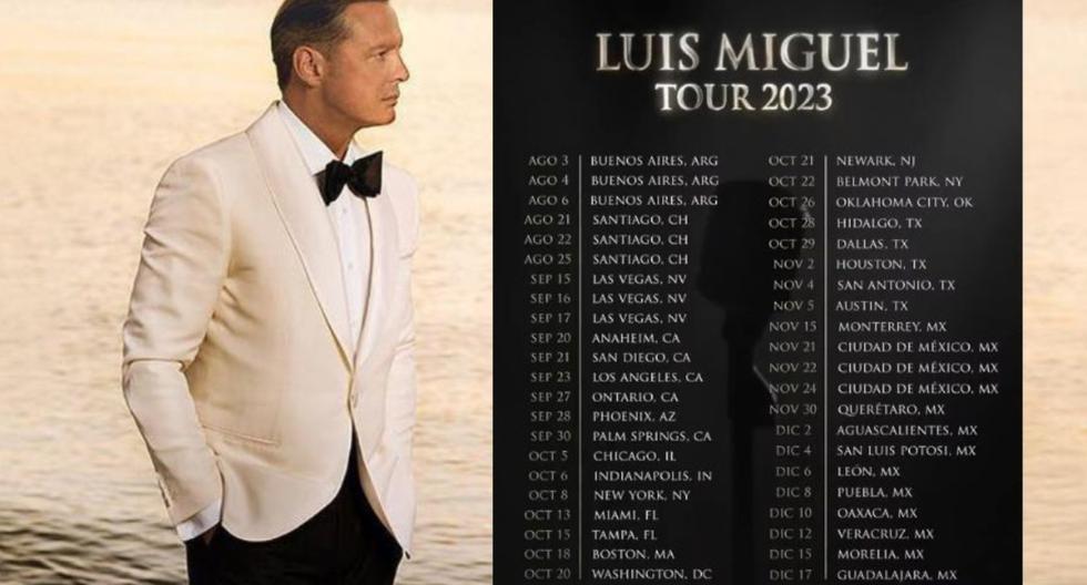 Ticketmaster, venta de entradas Luis Miguel en USA 2023 cuándo comprar
