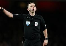 Árbitro de la Supercopa de Europa: Michael Oliver dirigirá el Real Madrid vs. Eintracht Frankfurt