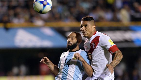 Paolo Guerrero habría dado positivo en la prueba de antidoping luego del Perú vs. Argentina. (Foto: EFE)