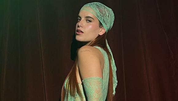 Nicole Zignago pasó por la alfombra roja de los Latin Grammy 2022. (Foto: Instagram @nicolezignago).