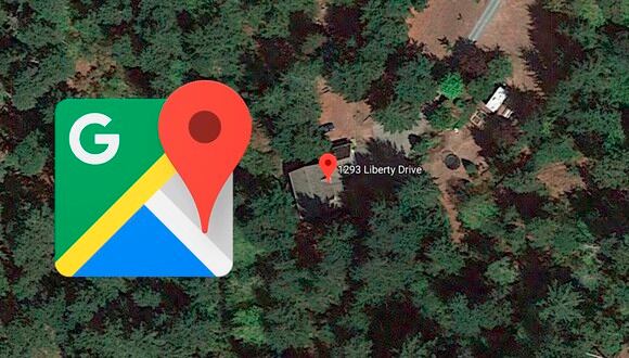 Este es el extraño ser que Google Maps captó en su mapa y lo volvió viral. (Foto: Google)