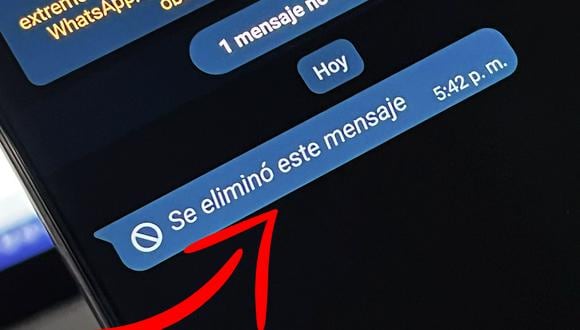 ¿Quieres saber cuánto tiempo tienes para eliminar un mensaje equivocado en WhatsApp? Usa este método. (Foto: MAG - Rommel Yupanqui)