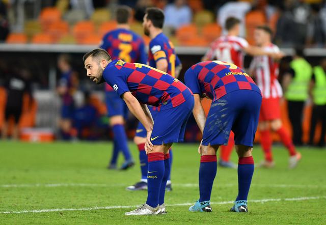 Barcelona vs. Atlético de Madrid: las postales que dejó la semifinal de la Supercopa de España jugada en Arabia Saudita. (REUTERS/Waleed Ali)
