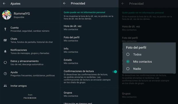 ¿Quieres que nadie vea tu foto de perfil? Sigue este truco. (Foto: WhatsApp)