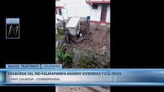 Pasco: desborde del río Pozuzo inunda viviendas y cultivos