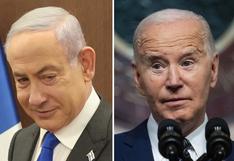 Biden advierte a Netanyahu que el futuro apoyo de EE.UU. dependerá de la protección a civiles
