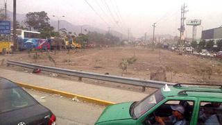 Gran congestión vehicular en Panamericana Norte por accidente en Puente Piedra