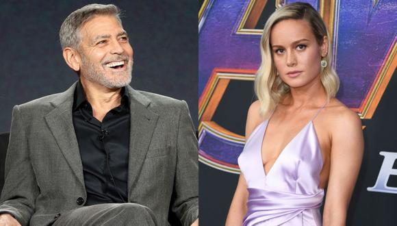 George Clooney y Brie Larson pasean en burro mientras graban anuncio en España. (Foto: AFP)
