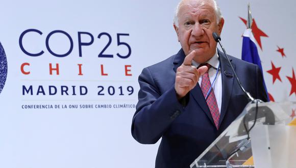 Durante la COP25 realizada en Madrid, el exmandatario presentó su libro con principales aportes de los ciudadanos para combatir el cambio climático. (Foto: EFE)