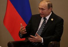 Vladimir Putin: ''Sanciones de Occidente buscan reprimir a Rusia''